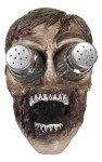 Scary Eyeless Zombie Head Salt and Pepper Shakers