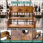 3-Tier Liquor Bottle Display Shelf and Organizer