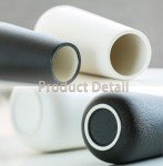 Matt Black Ceramic Vase for Flowers & Decor