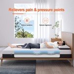 Duchess Gel Memory Foam Mattress with Pillow – Queen