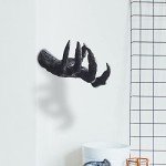 Gothic Door Wall Statue for Home Decor