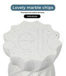 Vintage Terrazzo Round Side Table for Any Room