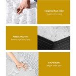 Giselle Extra Firm King Mattress with Euro Top