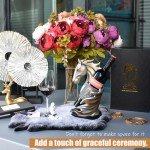 Silver Horse Wine Bottle Holder and Decor