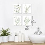 Botanical Eucalyptus Wall Art - Set of 4