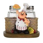 Chef Statue Salt and Pepper Shaker Set