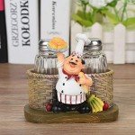 Chef Statue Salt and Pepper Shaker Set