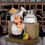 Chef Statue Salt and Pepper Shaker Set