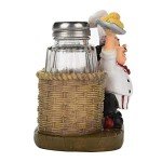 Chef Statue Salt and Pepper Shaker Set