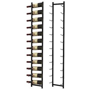 Stylish Wall Mounted Wine Rack - 2 Pack