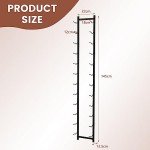 Stylish Wall Mounted Wine Rack - 2 Pack