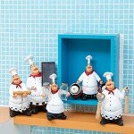 French Chef Figurine with Bottle Opener Decor