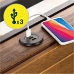 Zinus Ironline King Bed Frame with USB Hub