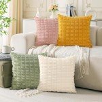 Sage Green Corduroy Cushion Covers - Set of 2