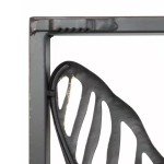 Framed Metal Leaf Wall Art for Home Decor