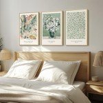 Set of 3 Matisse Botanical Wall Art Prints