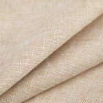 Beige Solid Linen Throw Pillow Covers, 18x18 Inches