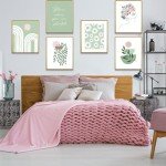 Sage Green Botanical Posters for Home Decor