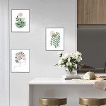 Sage Green Botanical Posters for Home Decor
