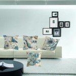 Set of 4 Flower and Bird Throw Pillow Covers