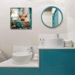 Highland Cow Bathroom Canvas Print Wall Art