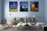 Vincent Van Gogh Starry Night Canvas Art Print