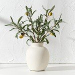 Antique Ceramic Vase for Boho Home Decor