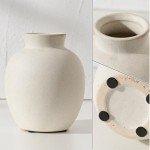 Antique Ceramic Vase for Boho Home Decor