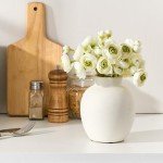 Antique Ceramic Vase for Boho Home Decor