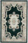 Emerald Aubusson Area Rug - 2' x 4