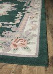 Emerald Aubusson Area Rug - 2' x 4