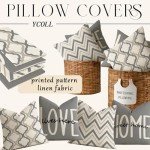 Rustic Farmhouse 18x18 Pillow Covers Set of 4