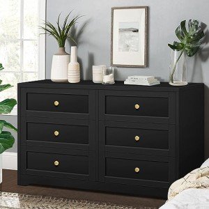 Alfordson 6-Drawer Tallboy Chest of Drawers