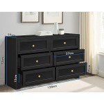 Alfordson 6-Drawer Tallboy Chest of Drawers