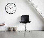12" Silent Non-Ticking Round Wall Clock