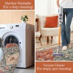 Boho Gradient Non-Slip Washable Area Rug