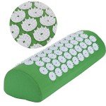 Green Acupressure Neck Pillow for Relaxation