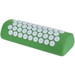 Green Acupressure Neck Pillow for Relaxation