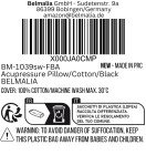 Belmalia Neck and Shoulder Acupressure Pillow - Black