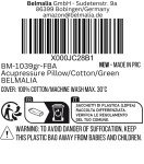 Green Acupressure Neck Pillow for Relaxation