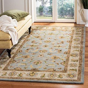 Heritage Kashmar Light Blue/Beige Wool Rug 3'x5