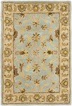 Heritage Kashmar Light Blue/Beige Wool Rug 3'x5