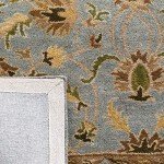 Heritage Kashmar Light Blue/Beige Wool Rug 3'x5