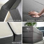 Zinus Trifold Folding Mattress for Camping and Travel