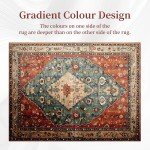 Boho Gradient Non-Slip Washable Area Rug