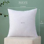 Urban Arts 12x12 Inch Cushion Fillers - 5 Pack