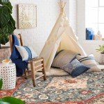 Boho Gradient Non-Slip Washable Area Rug