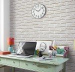 Luminous Numbered 12" Black Wall Clock