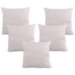 Cushion Filler Pack - 5 White Standard Pieces