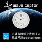 White Circle Quartz Wall Clock by Casio